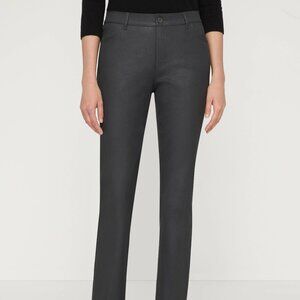 Lafayette 148 New York Waxed Denim Thompson Jean Size 8